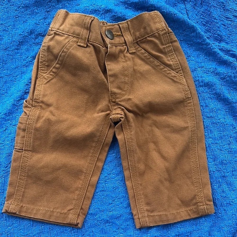 Carhartt Brown Casual Bottoms with Elastic Waistband